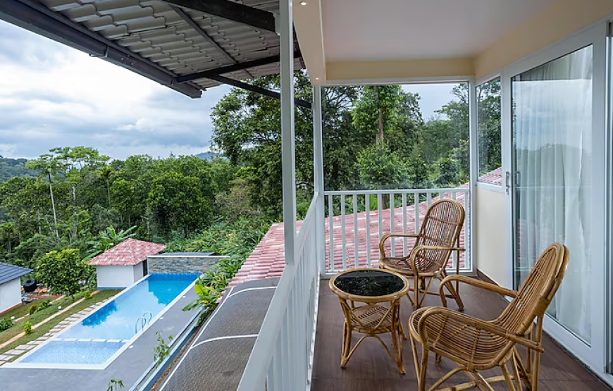 Serene Deluxe Pool view Room