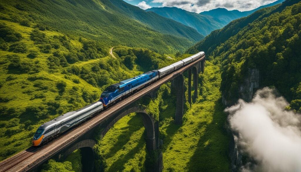 longest train travel