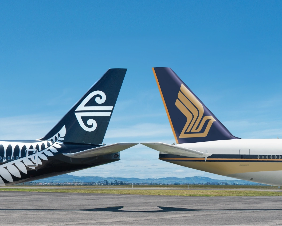 Air New Zealand and Singapore Airlines