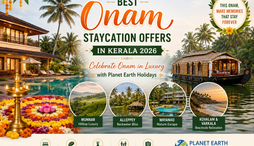Celebrate Onam in Luxury with Planet Earth Holidays