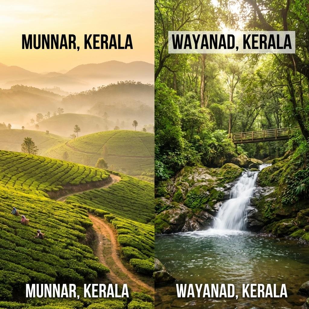 Munnar vs Wayanad: Which Is Better for Your Next Holiday?